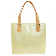 Louis Vuitton Vintage Pre-owned Canvas totevskor Yellow, Dam