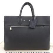 Louis Vuitton Vintage Pre-owned Laeder portfljer Black, Herr