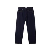 Obey Rinse Indigo Arbetsdenim Byxor Blue, Herr