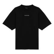 Balenciaga Back T-Shirt Black, Dam