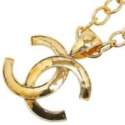 Chanel Vintage Pre-owned Metall chanel-smycken Yellow, Dam