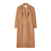 dagmar Stilig Cinched Coat Brown, Dam