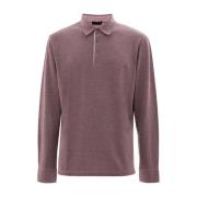 Corneliani Lila Polo Tröja Purple, Herr