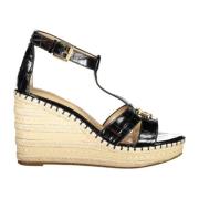 Ralph Lauren Fotbeklädnad Sandal DAM Svart Black, Dam