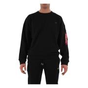 Alpha Industries Essentials Sweatshirt Black, Herr