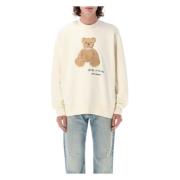 Palm Angels Bear in Mind Stickat Off White Brun Beige, Herr