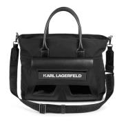 Karl Lagerfeld Väska detalj K Ikon Black, Dam