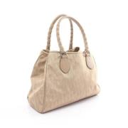 Dior Vintage Pre-owned Canvas handvskor Beige, Dam