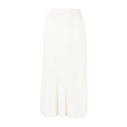 Rag & Bone Vit Casual Bomull Nylon Kjol White, Dam