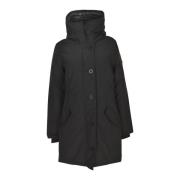 Canada Goose Svarta Vinterrockar Black, Dam