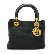 Dior Vintage Pre-owned Tyg dior-vskor Black, Dam