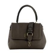 Ermanno Scervino Liten Flap Soft Väska Brown, Dam