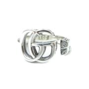 Gucci Vintage Pre-owned Metall ringar Gray, Dam