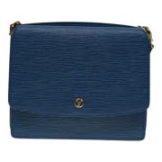 Louis Vuitton Vintage Pre-owned Laeder louis-vuitton-vskor Blue, Dam