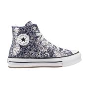 Converse Höjd Natt High Top Sneakers Blue, Dam