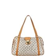 Louis Vuitton Vintage Pre-owned Canvas louis-vuitton-vskor White, Dam