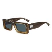 Dsquared2 Stiliga solglasögon D2 0142/S Black, Unisex