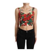 Dolce & Gabbana Sleeveless Tops Multicolor, Dam