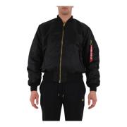 Alpha Industries Heritage Bomberjacka med dragkedja Black, Herr