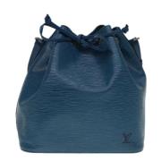 Louis Vuitton Vintage Pre-owned Laeder louis-vuitton-vskor Blue, Dam