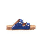 Scarosso Flat Sandals Blue, Dam