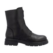 Rieker Svarta Stängda Ankelboots Black, Dam