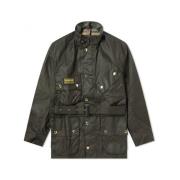 Barbour Original Vaxjacka Salvia Grön Green, Herr