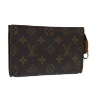 Louis Vuitton Vintage Pre-owned Canvas necessrer Brown, Dam