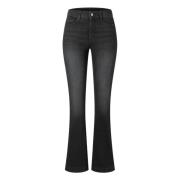 MAC Bootcut Jeans Authentic Mega Flex Black, Dam