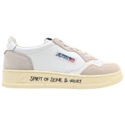 Autry Sneakers Medalist Low Man Vit Beige, Herr