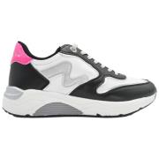 Manila Grace Sneakers Svart/Vit/Silver/Fuxia Multicolor, Dam