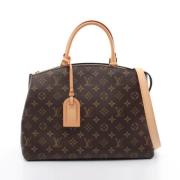 Louis Vuitton Vintage Pre-owned Canvas louis-vuitton-vskor Brown, Dam