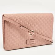 Gucci Vintage Pre-owned Laeder gucci-vskor Pink, Dam