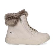 Caprice Beige Casual Stängda Ankelboots Beige, Dam