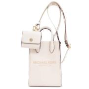 Michael Kors Pre-owned Pre-owned Laeder handvskor Beige, Dam