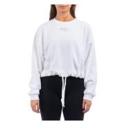 Moschino Dam Sweatshirt Badkläder White, Dam