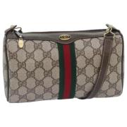 Gucci Vintage Pre-owned Laeder gucci-vskor Beige, Dam