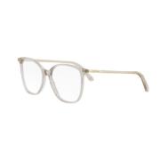 Dior Elegant Stil Solglasögon Beige, Unisex