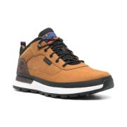 Timberland Brun Nubuck Läder Sneakers Brown, Herr