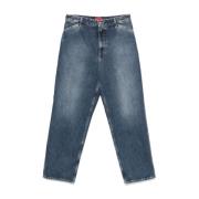 Washington DEE CEE Indigo Blue Denim Jeans Straight Leg Blue, Dam