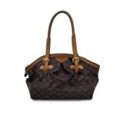 Louis Vuitton Vintage Pre-owned Canvas louis-vuitton-vskor Brown, Dam