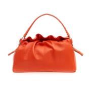 Orciani Orange Läder Crossbody Handväska Orange, Dam