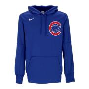 Nike Chicago Cubs Wordmark Hoodie Sweatshirt Blue, Herr