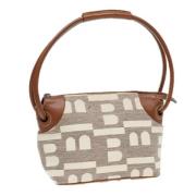 Bally Pre-owned Pre-owned Canvas handvskor Beige, Dam