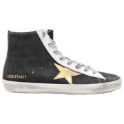 Golden Goose Svart-Guld Francy Sneakers Black, Dam