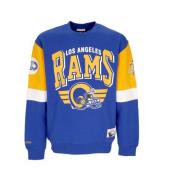 Mitchell & Ness NFL Los Angeles Rams Crewneck Sweatshirt Blue, Herr