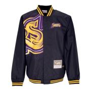 Mitchell & Ness NBA Big Face Bomber Jacket Loslak Purple, Herr