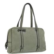 Prada Vintage Pre-owned Mocka handvskor Gray, Dam