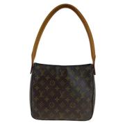 Louis Vuitton Vintage Pre-owned Canvas louis-vuitton-vskor Brown, Dam