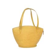 Louis Vuitton Vintage Pre-owned Canvas louis-vuitton-vskor Yellow, Dam